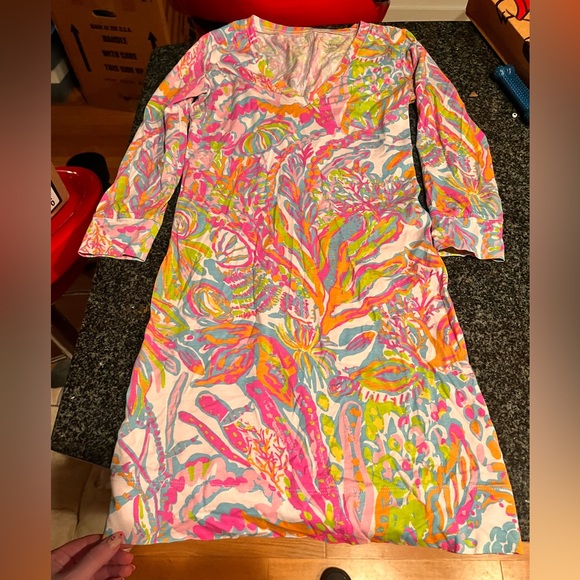 Lilly Pulitzer NWOT Let’s Cha Cha Dress Sz XXS - Picture 2 of 3